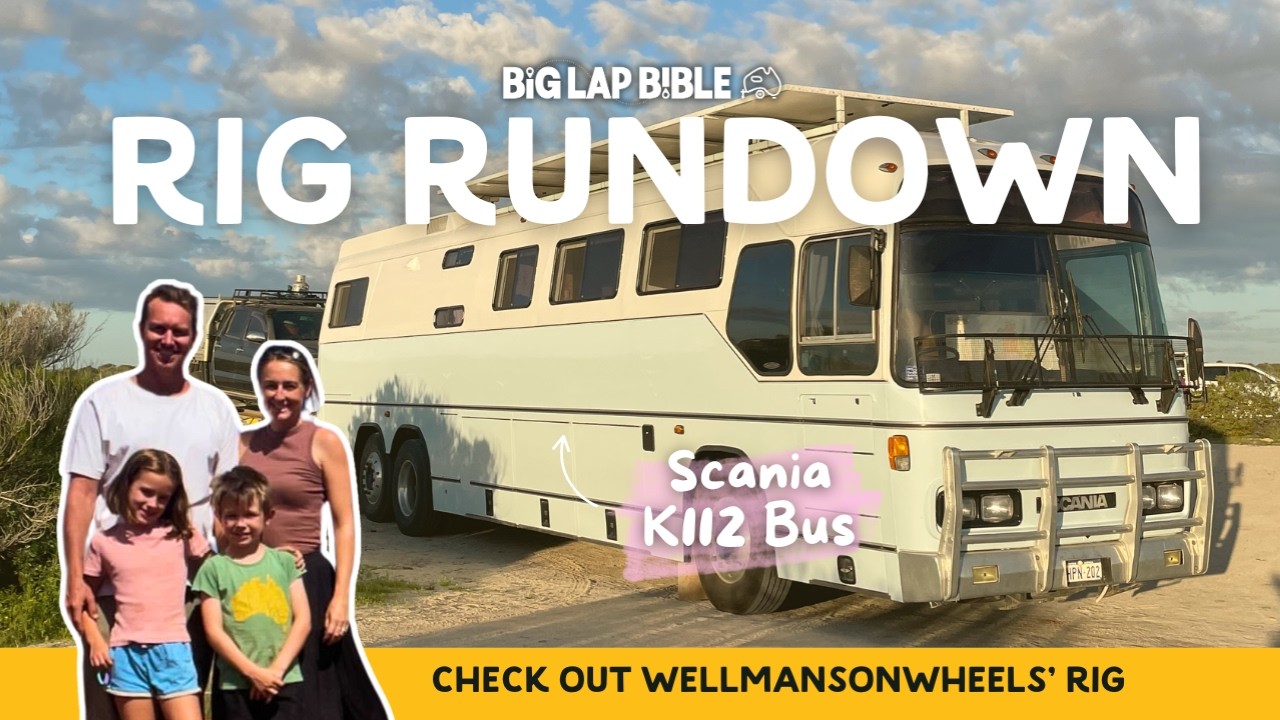 Full Bus Conversion Tour: 1987 Scania K112 Family Motorhome | Off Grid Bus Life Travel Australia