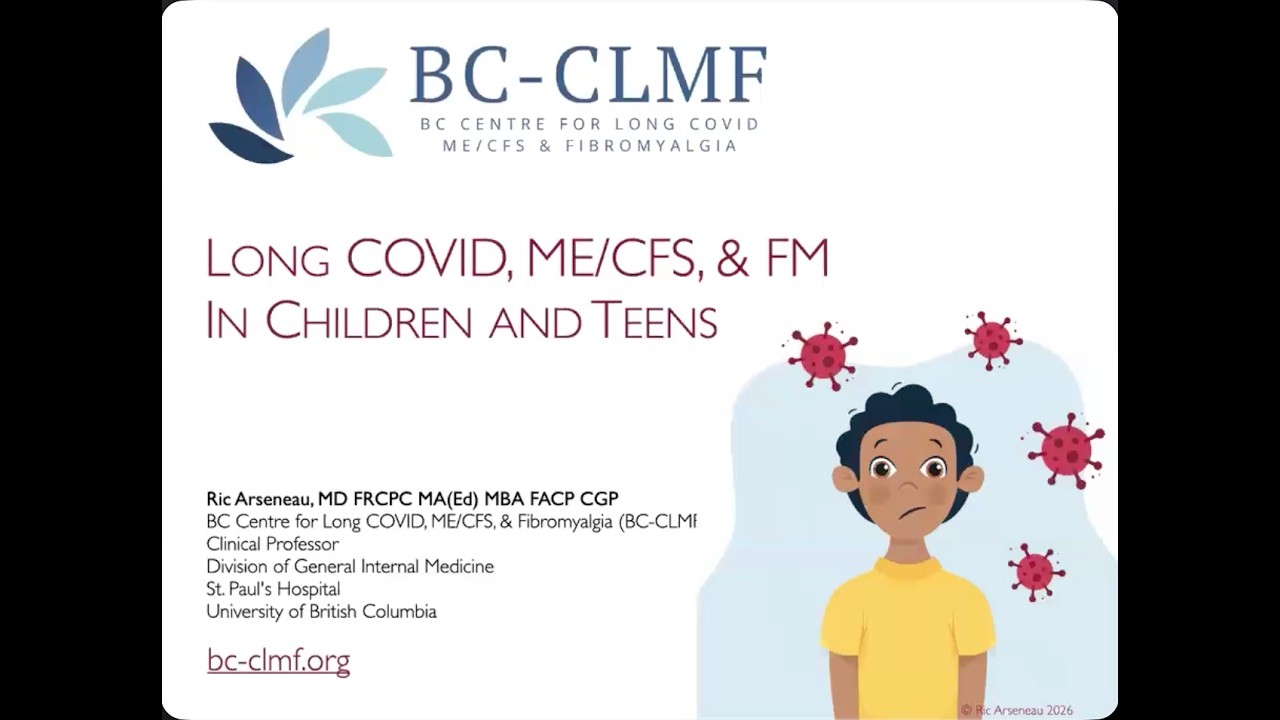 Long COVID, ME/CFS, & FM in Children and Teens