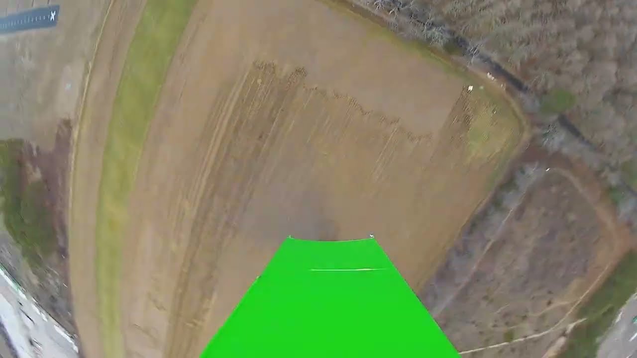 FPV flying Flat spin