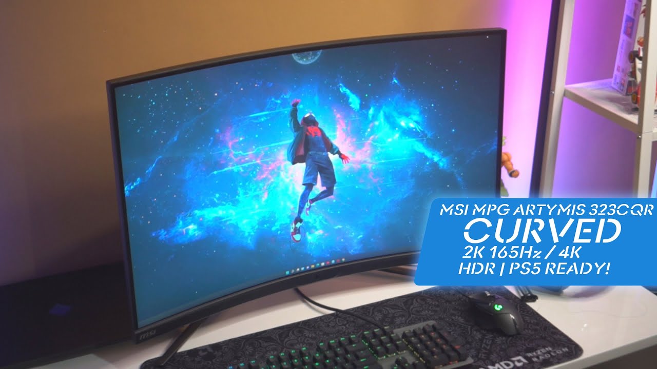 BILANGNYA MONITOR 2K, EH KOK ISINYA 4K?! | MSI MPG ARTYMIS 323CQR