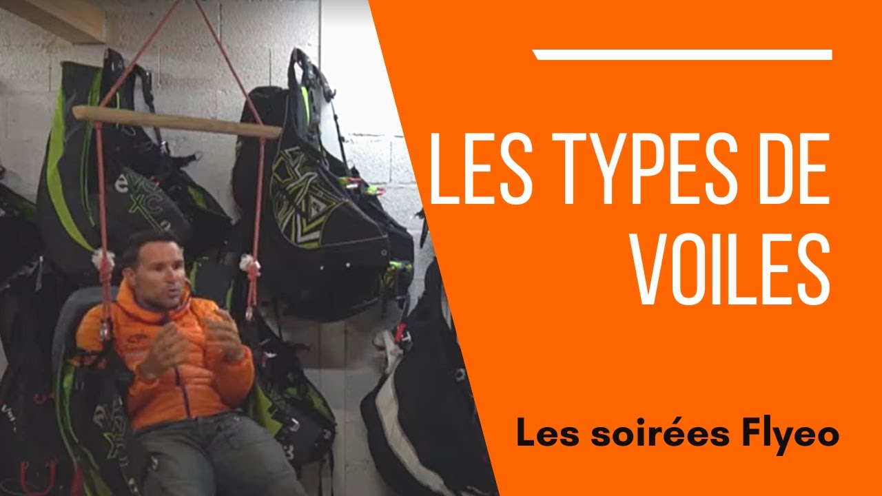 Les soirées Flyeo - Les type de voiles