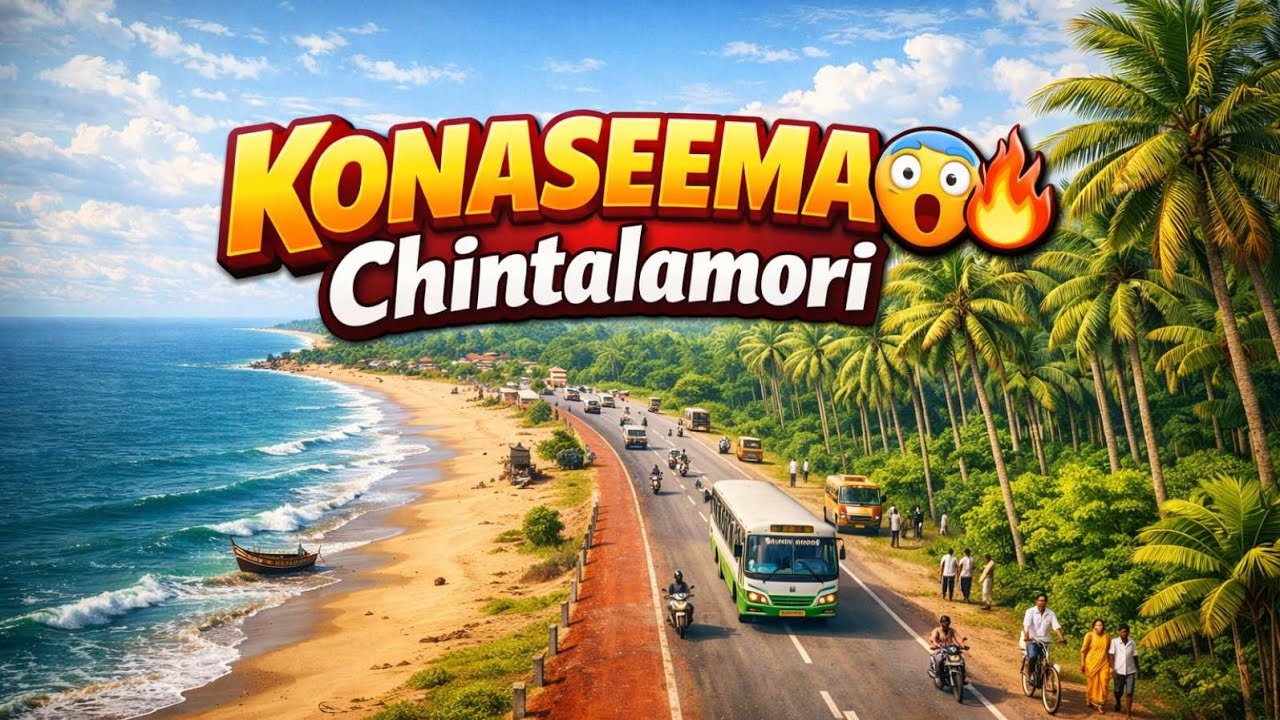 My First  travel vlog 2026 😲❤️‍🔥 | Konaseema SHOCK | Chintalamori🌿🌴 #andhrapradesh #nature #travel 