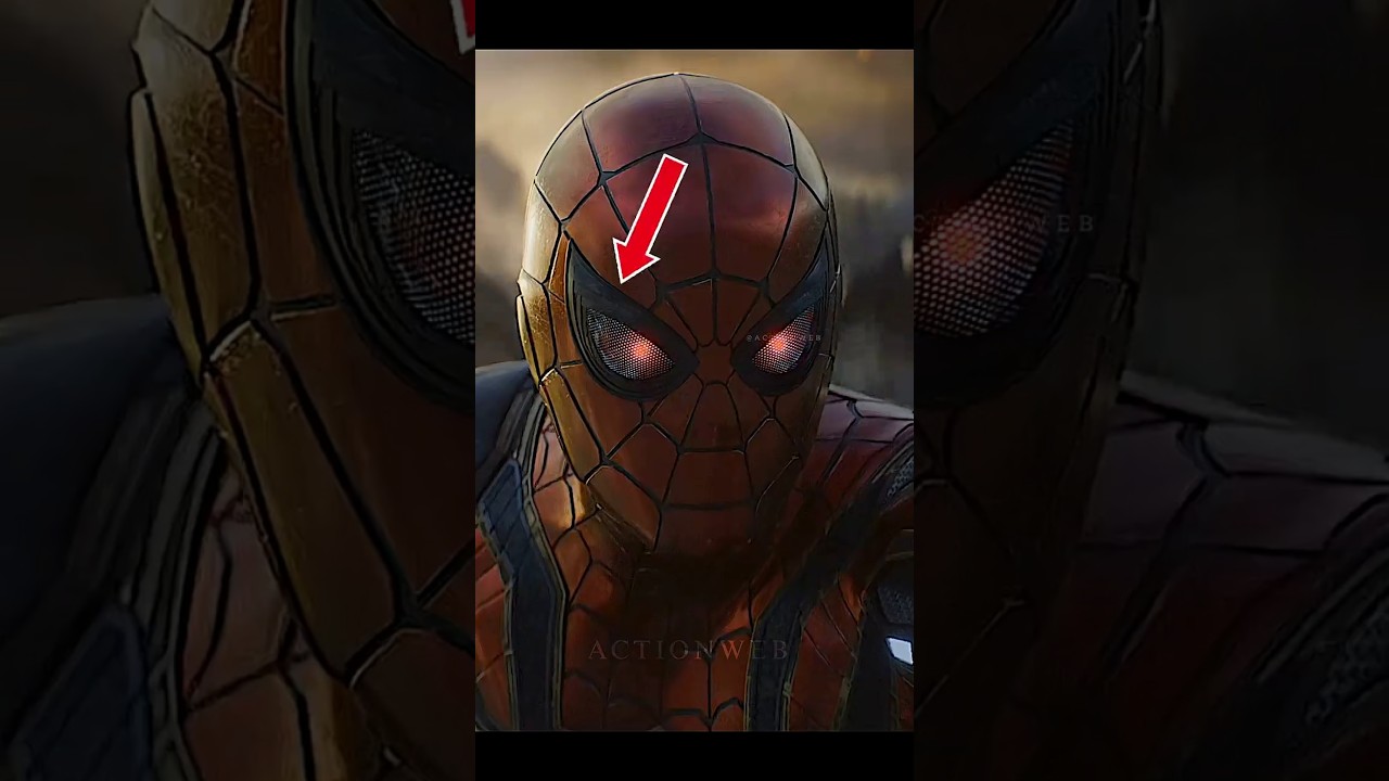 Spider-Man 😎 Attack Tobey Spidey Natural Mode Tom Hightec 4 sense hidden things #shorts #actionweb