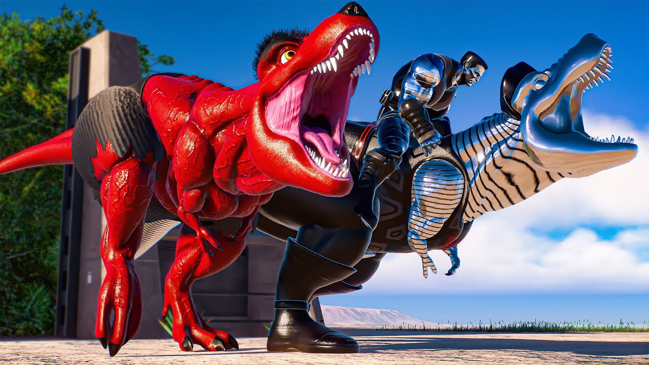 Colossus and Red Hulk Rise | DinoRider Multiverse Event (JWE2 Gameplay)