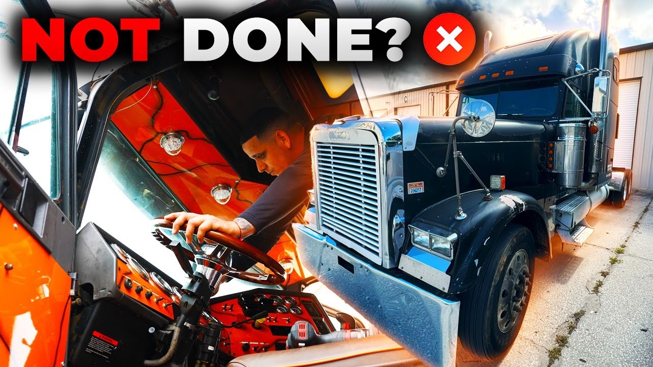 😱 This Freightliner Classic Needed a Serious Revamp | Interior Transformation & More