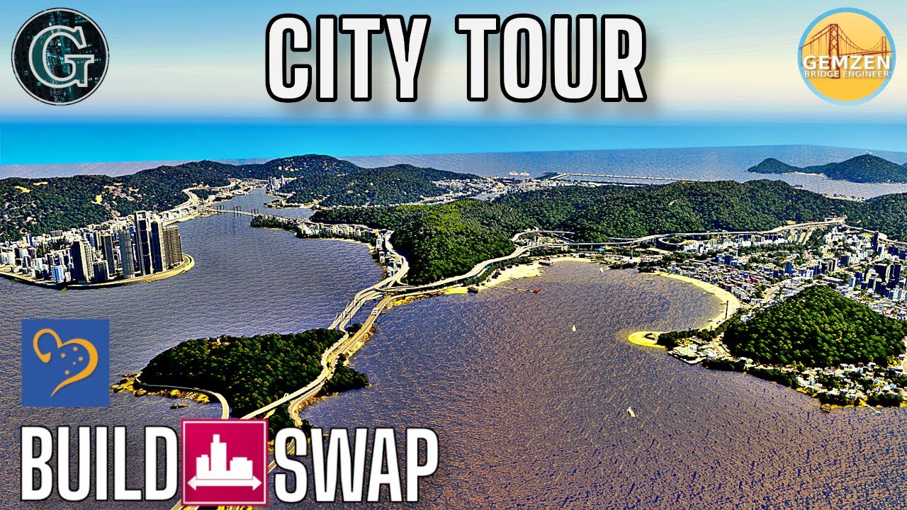 City Tour of  Namitsu-Jima with @Teddy Radko  Cities Skylines | Multiplayer