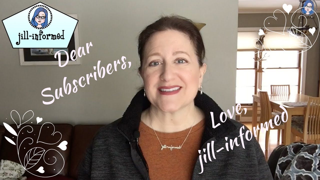 Subscriber Love 💕 from jill-informed