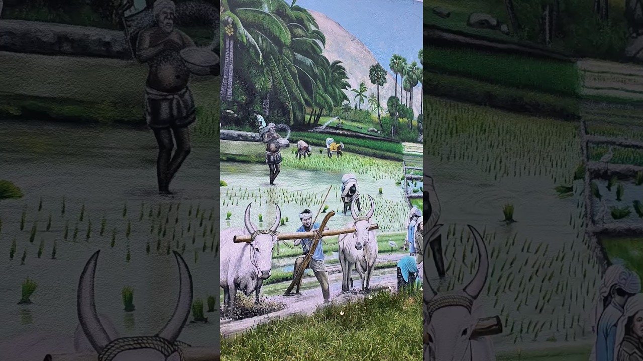 Backbone of India|beautiful 😍#farming #painting  #shorts #youtubeshorts #ytshorts #shortsfeed