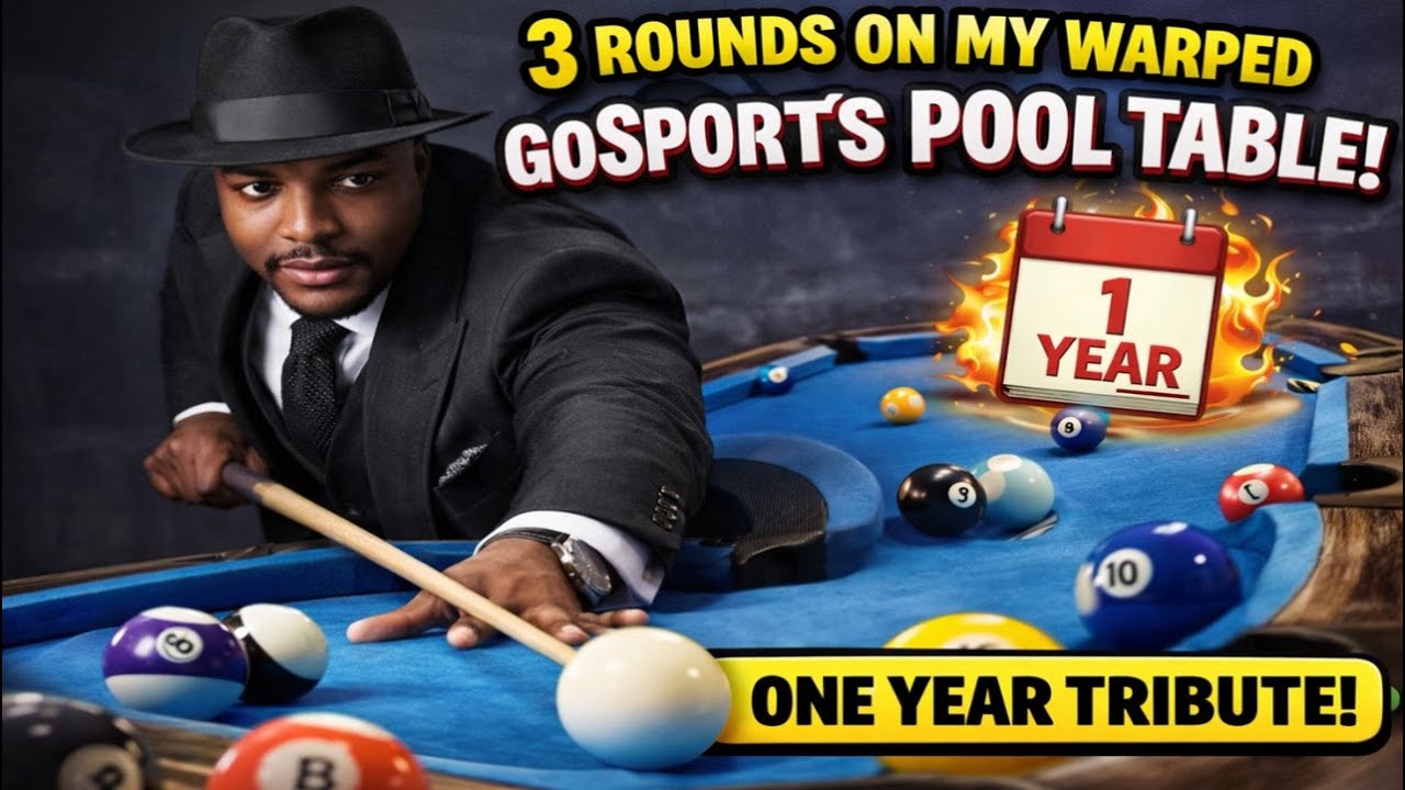 Победа над Призраком в игре Straight Pool на искаженном столе GoSports (испытание в честь первой ...