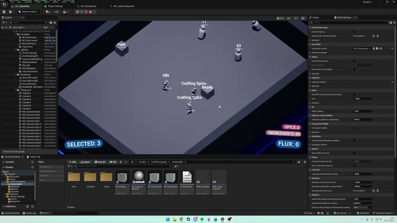 Planet Distribution: Y // Tech Demo