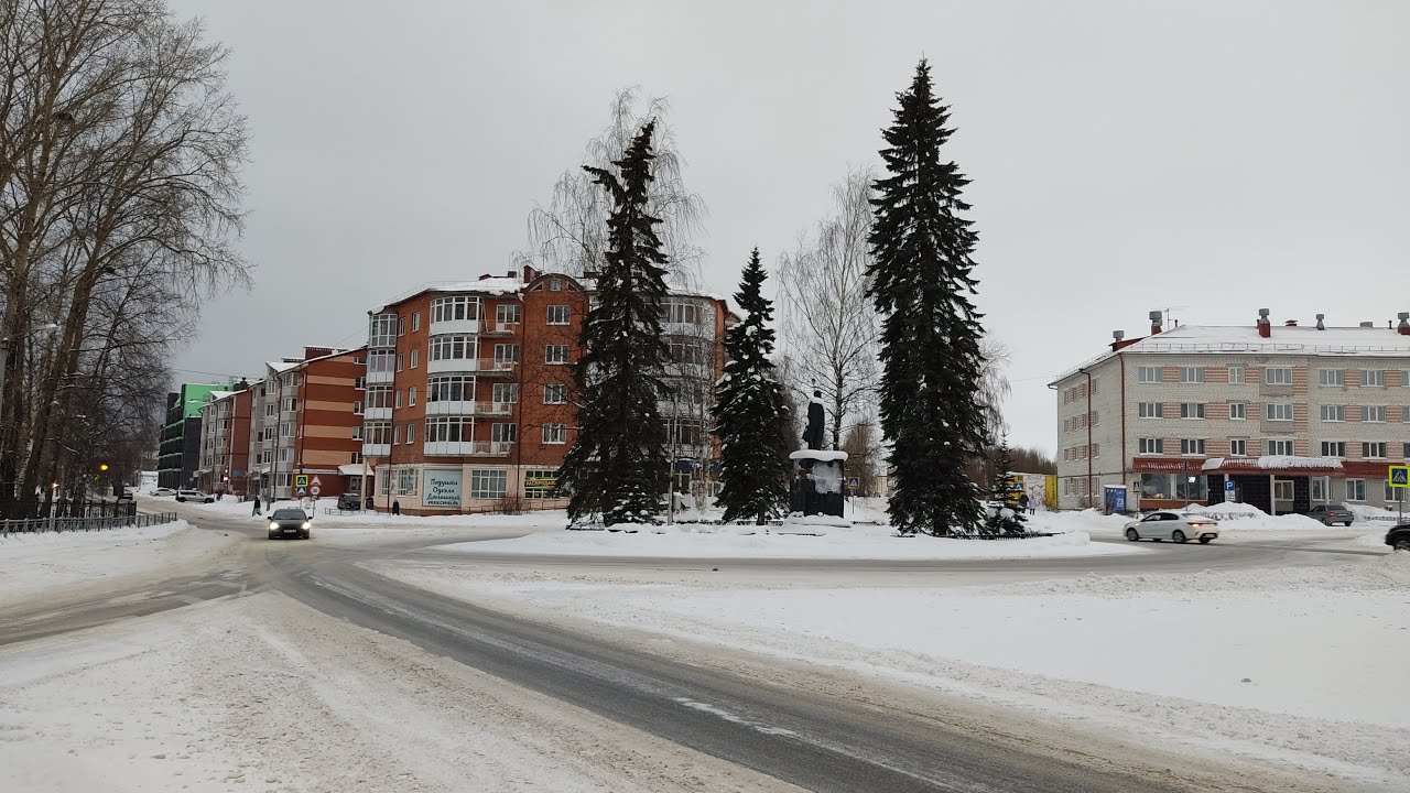  Архангельская область👍Новодвинск прогулка позимнему❄городу #стрим #архангельск #россия #зима #город
