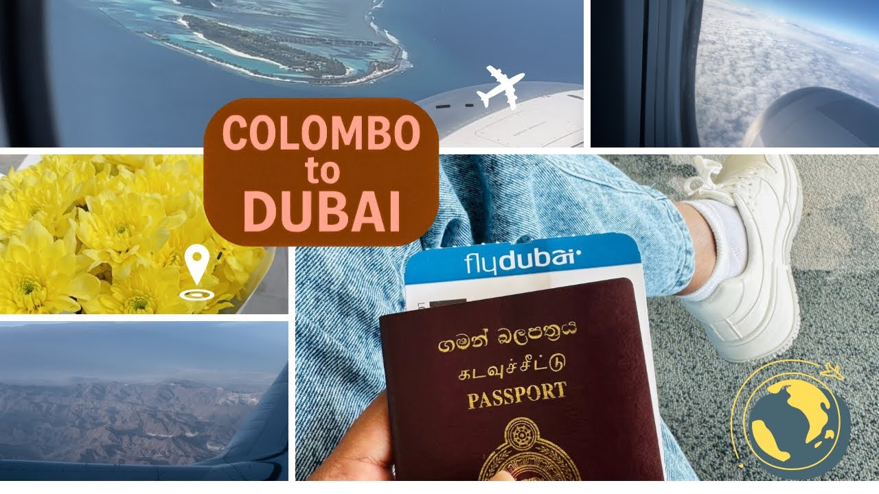 මම කොහෙද ගියේ✈️✨ | Colombo to Dubai | 🇱🇰➡️🇦🇪