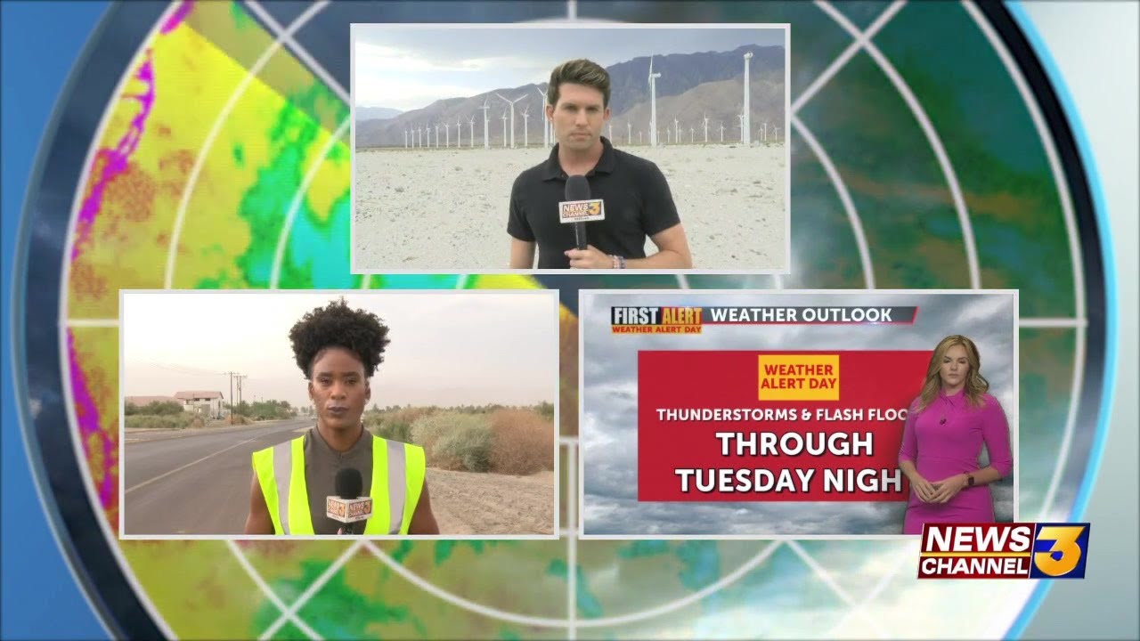 Storm brings rain, wind to Coachella Valley and High Desert