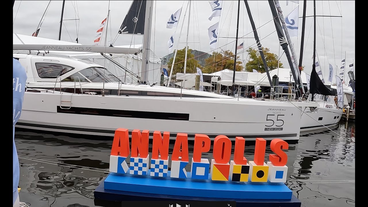 Annapolis boat show 2023: Shopping for a new boat? Jeanneau 55 Monocat or Lagoon 55