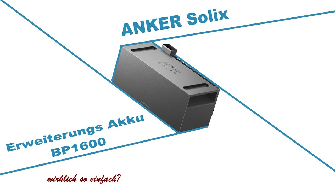 Anker Solix BP1600 Erweiterungsakku