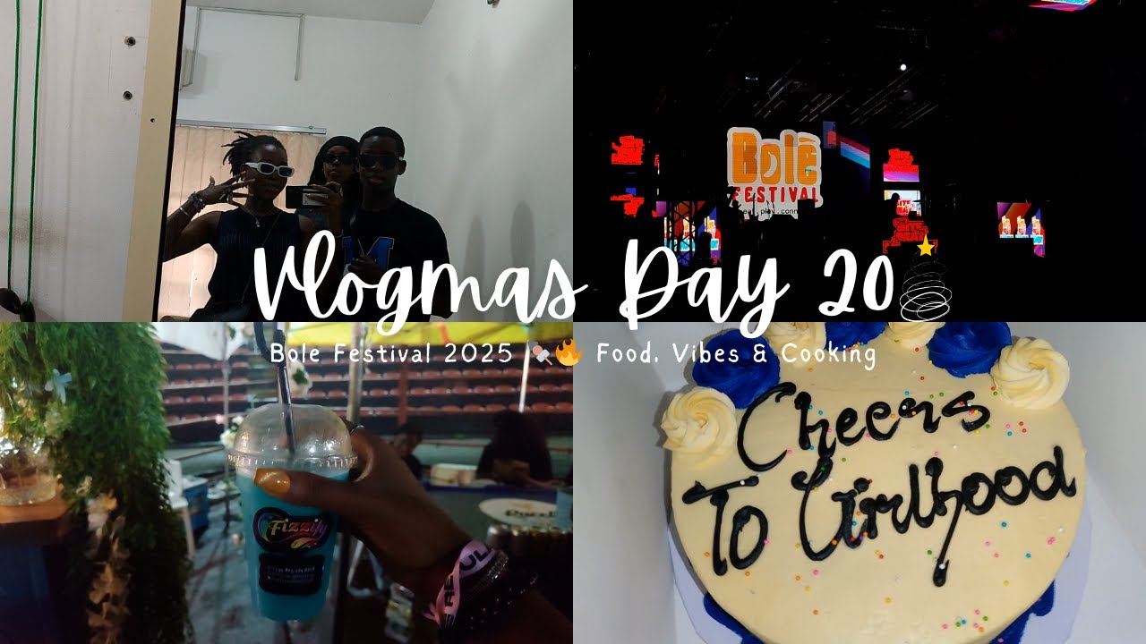 Bole Festival 2025 🍢🔥 Food, Vibes & Cooking | Nigerian Lifestyle Vlog | Vlogmas Day 20🎄