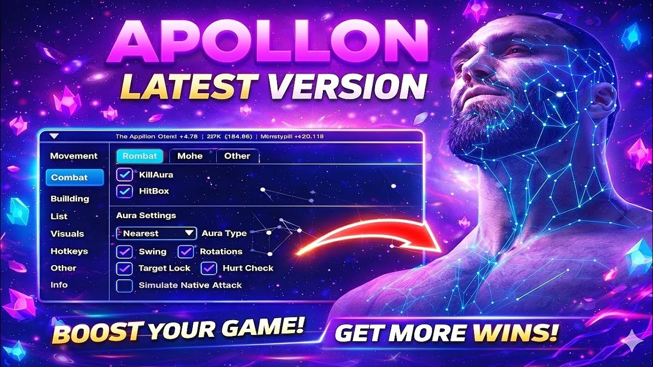💥 Apollon CLIENT For MCPE 26.13 ( LATEST VERSION ) 🔥 | Latest Apollon Client | Toolbox Minecraft |