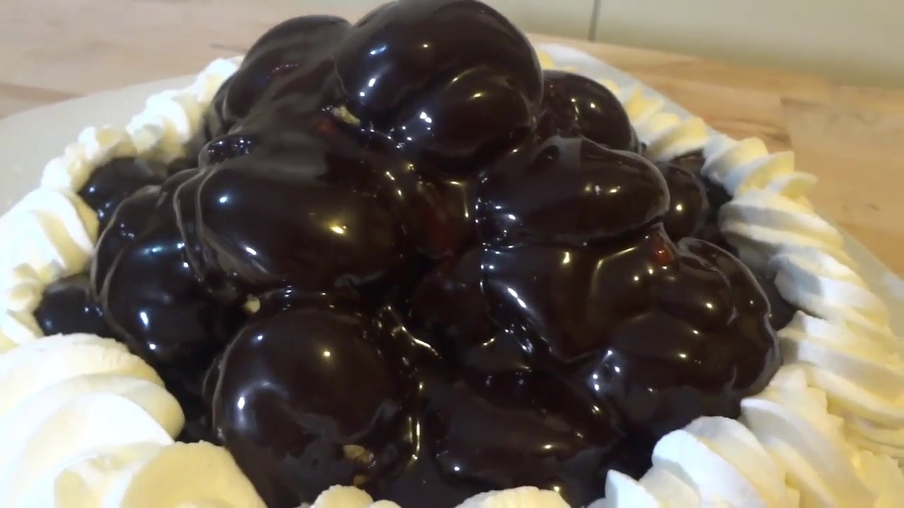 Come fare la Torta Profiterole - Corso di Pasticeria - Ricette Dolci