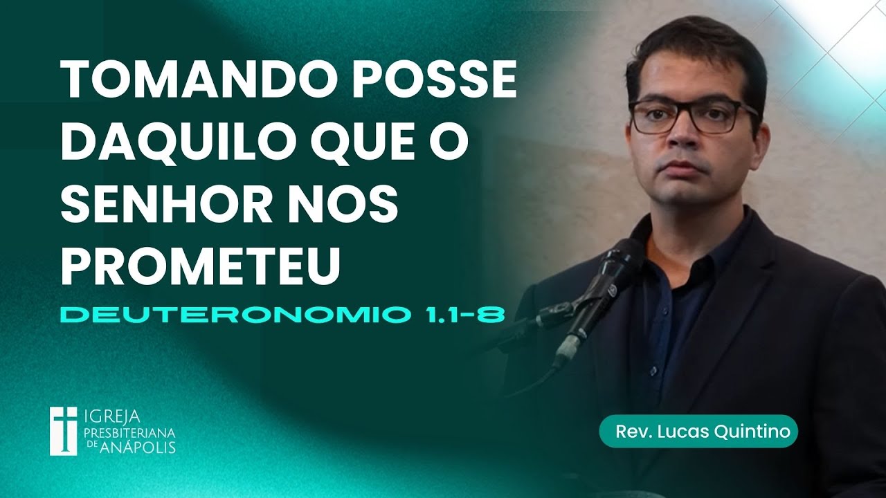 Tomando posse daquilo que o Senhor nos prometeu | Dt 1:1-8 | 08.02.2026 | Culto Noturno
