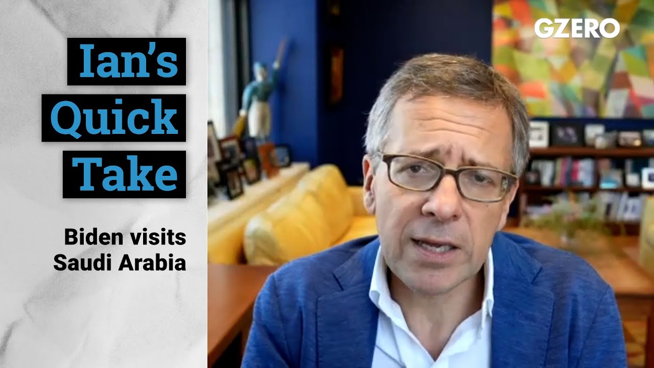 Biden's Saudi Arabia Visit Is More About Strategic Partnership Than Oil | Quick Take | GZERO Media