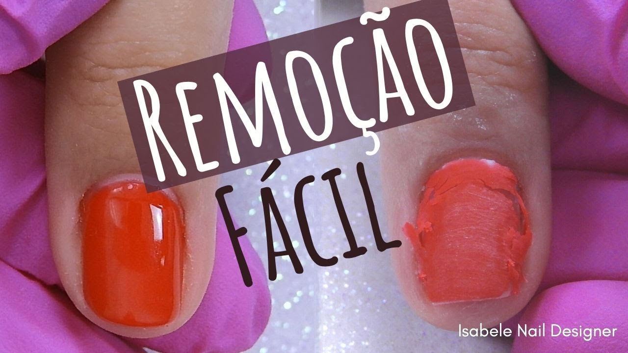 Remoção de Esmalte Em Gel em Unhas Naturais