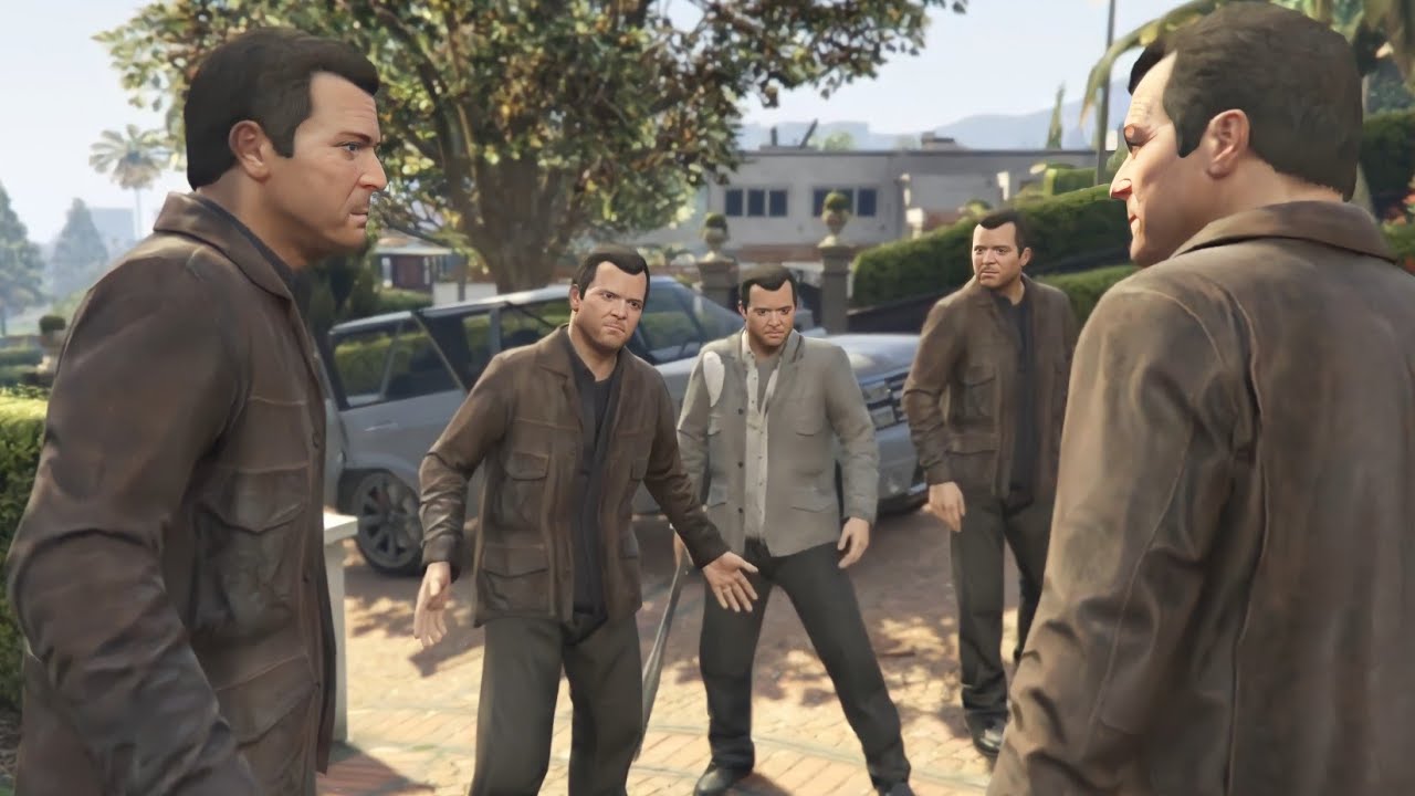 GTA 5 But Everyone is Michael
