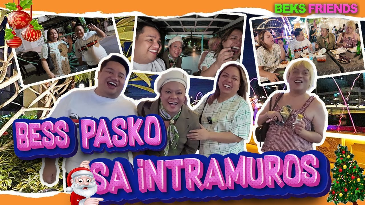 MAMASYAL AT KUMAIN SA INTRAMUROS WITH BESS NG BAYAN | BEKS FRIENDS |BEKI VELO