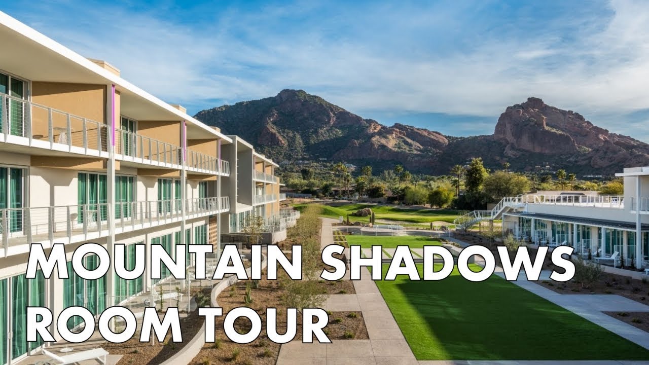 LUXURY IN PARADISE VALLEY - Mountain Shadows resort room tour