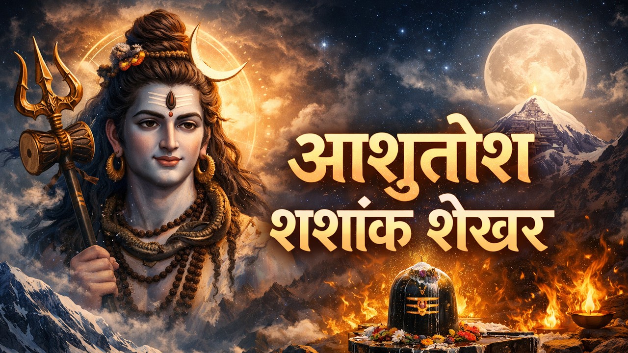 शिव स्तुति: आशुतोष शशाँक शेखर (Shiv Stuti: Ashutosh Shashank Shekhar) Powerful #Shiva Mantra