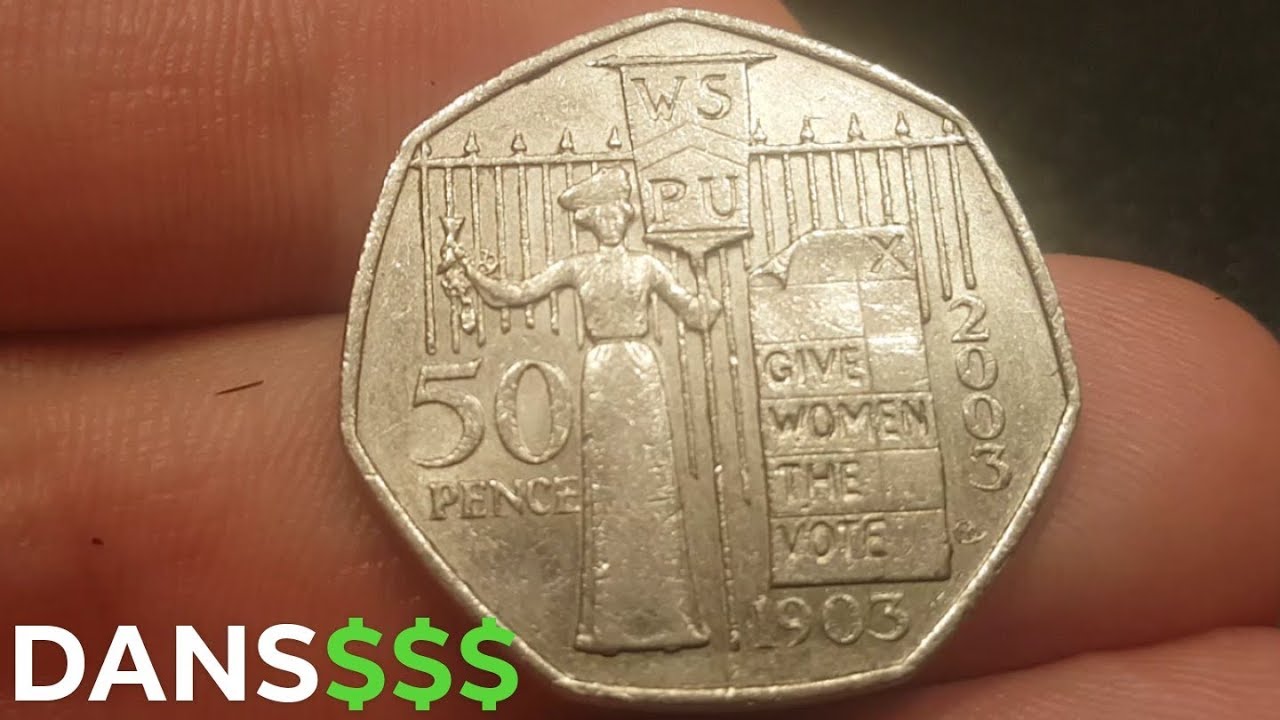 2003 Sufragettes 50 pence Coin WORTH?