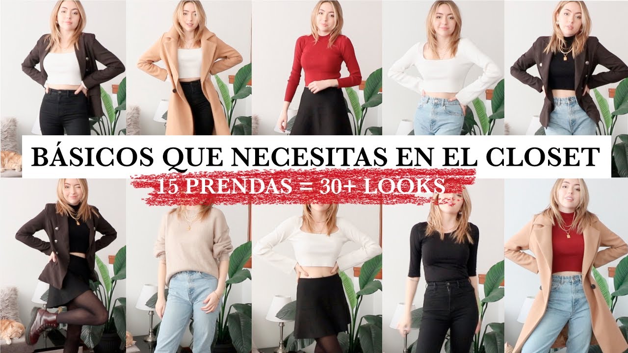 15 PRENDAS ESENCIALES PARA UN ARMARIO CÁPSULA DE INVIERNO ❄️