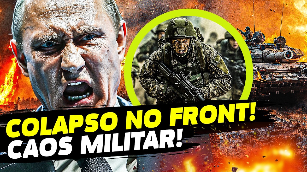 🔥 COLAPSO TOTAL no FRONT! Starlink trava! Tropas russas ATIRAM em si mesmas!