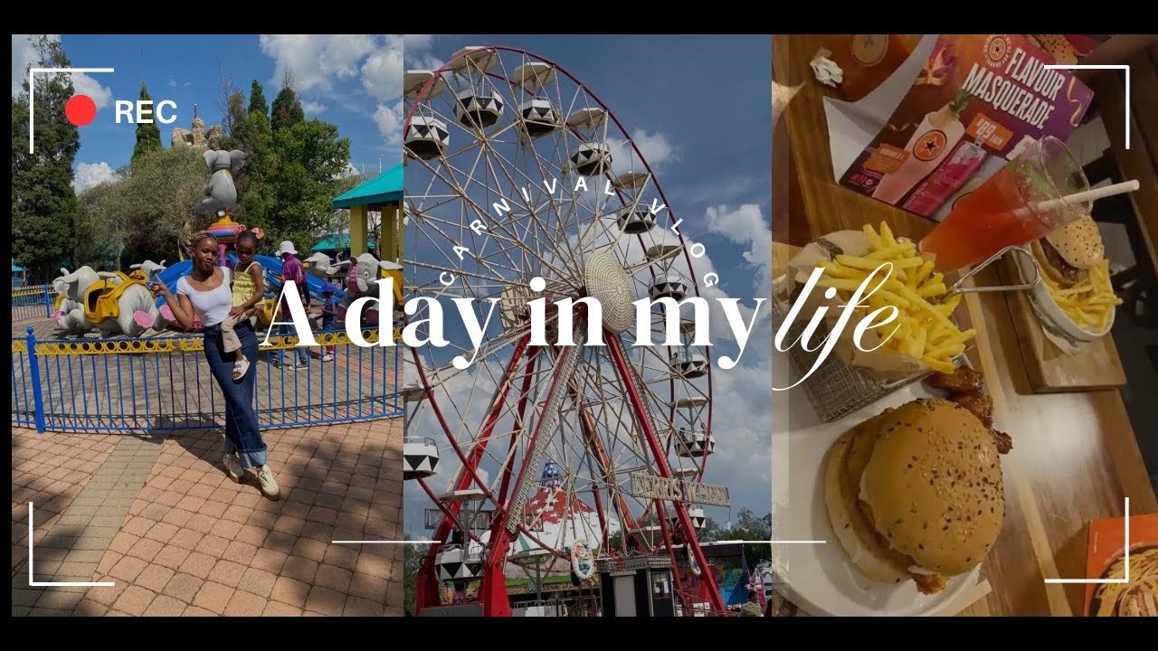 VLOG: We went to Carnival City 🎡// Rides// Food// Arcades 