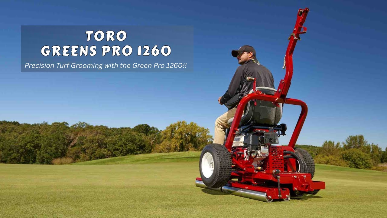 TORO | Green Pro 1260 | Precision Turf Maintenance for Golf Courses | Surge Systems