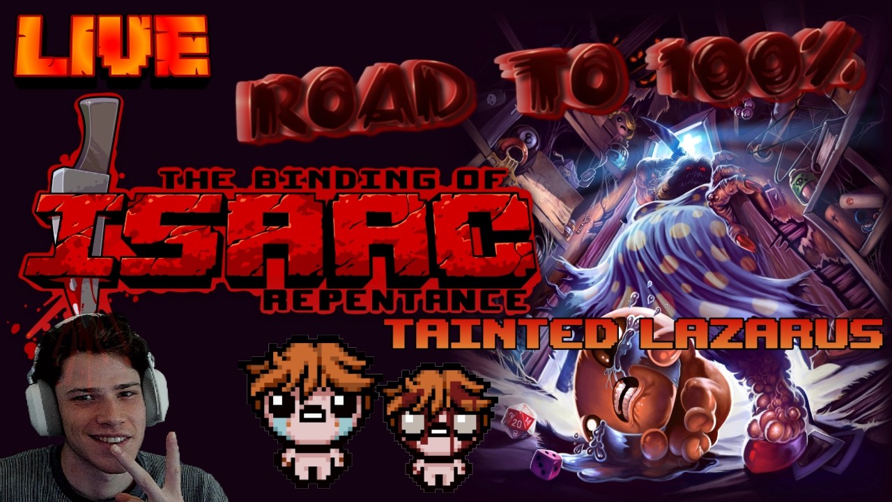 Road to 100% The Binding of Isaac Stream #5 part 2
