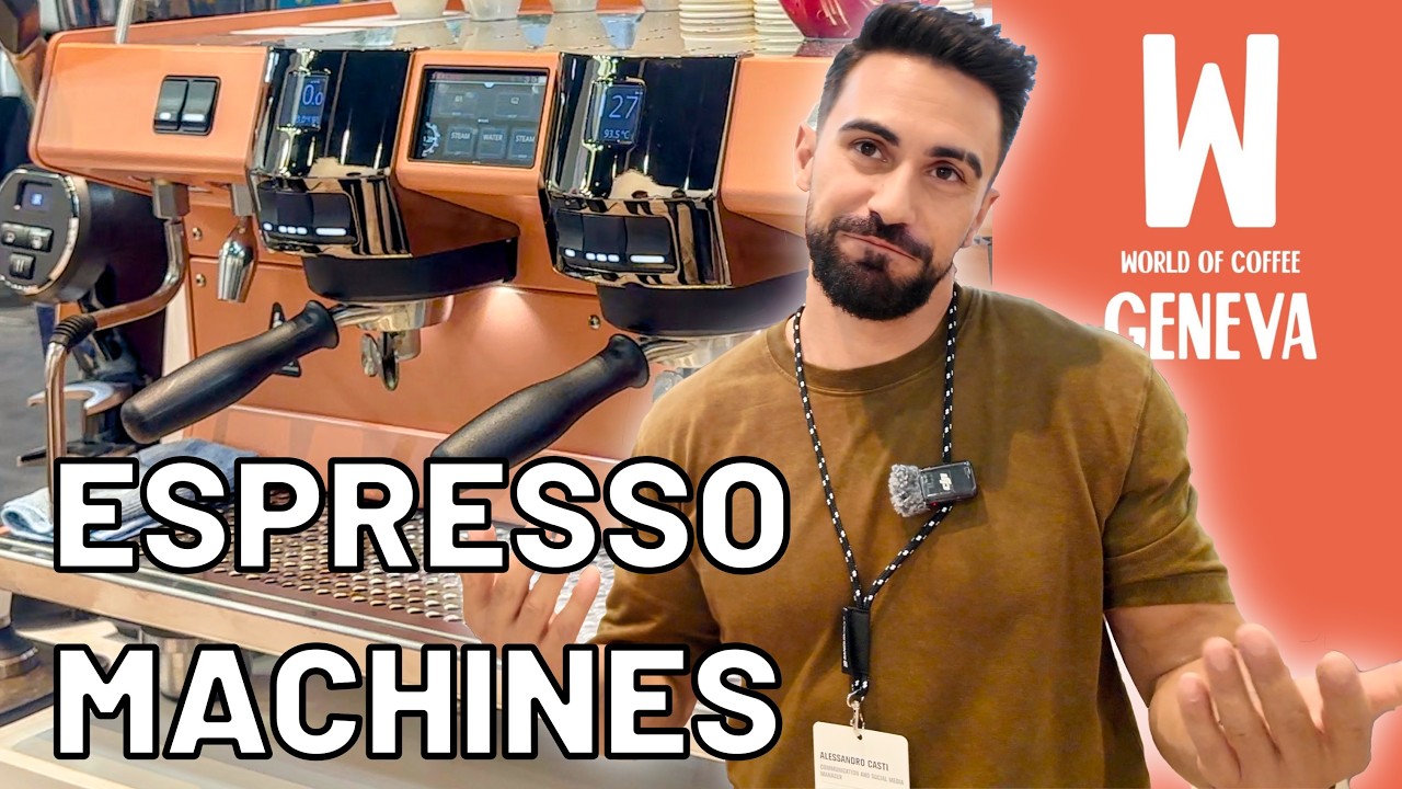 ЛУЧШИЕ профессиональные ЭСПРЕССО-МАШИНЫ на выставке World of Coffee в Женеве