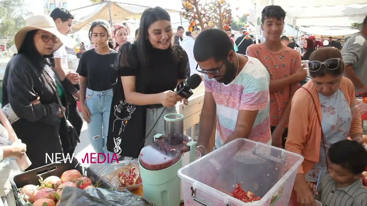 🇹🇳 🍅مواكبة لمهرجان الرمان بتستور  موسم 2022 .. التعرف على طريقة إستخراج وتحضير العصير من الرمان