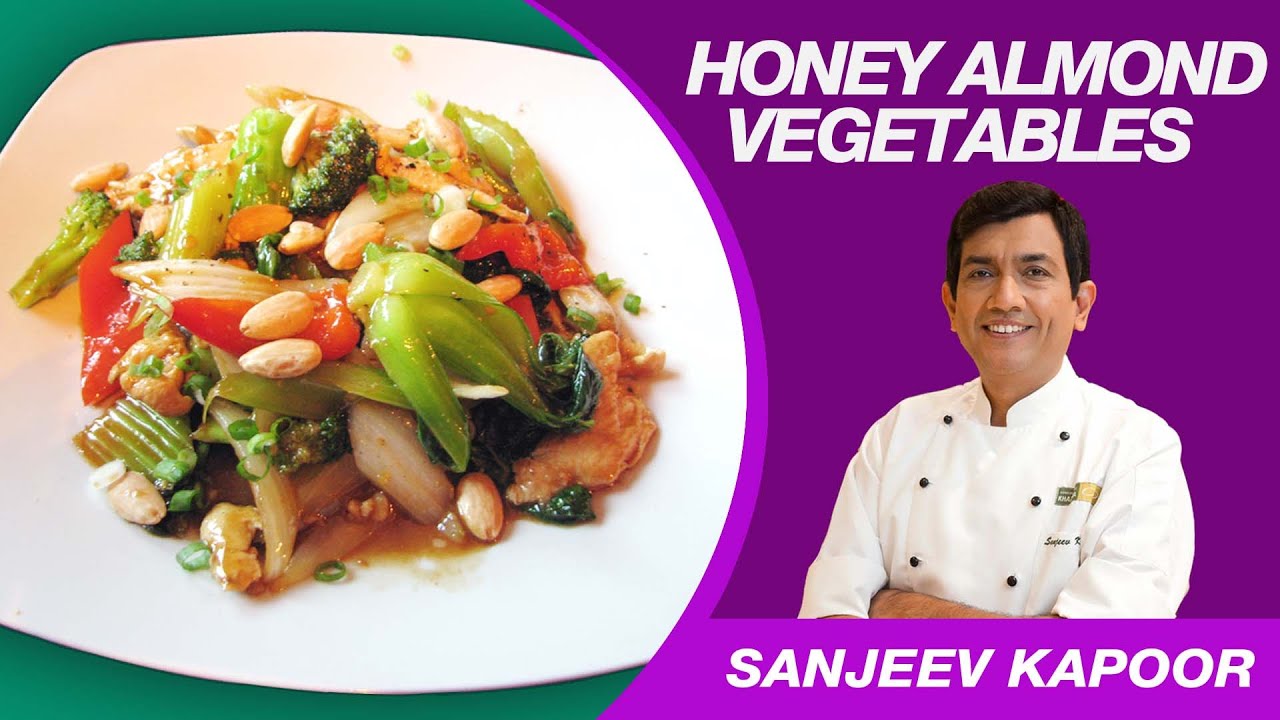 Honey Almond Vegetables Recipe by Sanjeev Kapoor | Sweet & Spicy Gravy