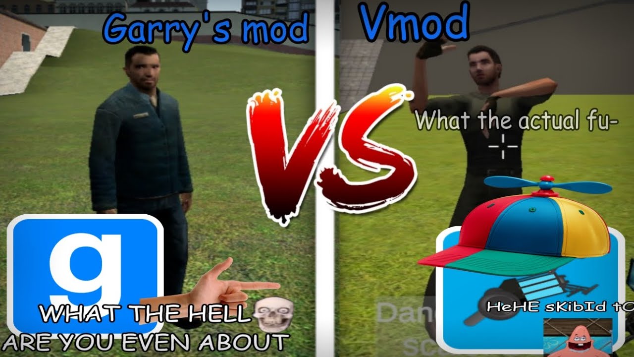 Gmod против Vmod (В какую игру лучше играть?)