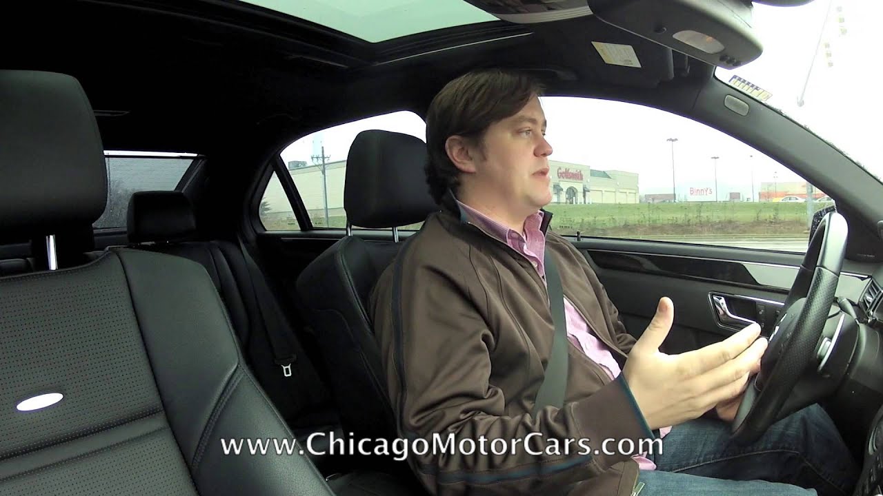 2010 Mercedes-Benz E63 AMG - Chicago Motor Cars Video Test Drive Review with Chris Moran