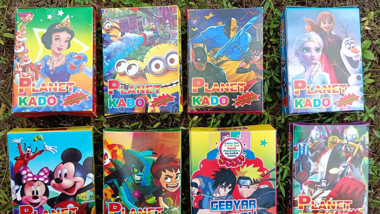 Mencari Kotak Surprise Misterius di kebun – Unboxing Mainan Anak Indonesia