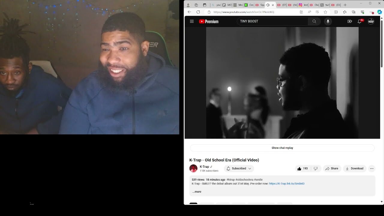 K-Trap - Old School Era | Reaction #cave