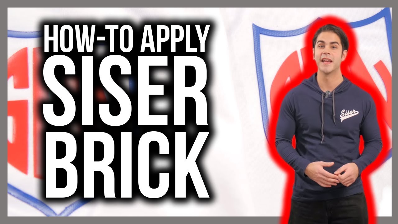 How To Apply Siser Brick Heat Transfer Vinyl