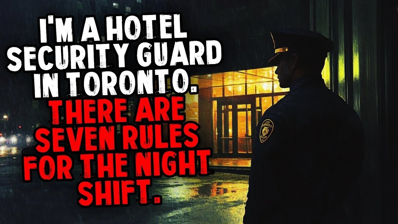 I'm a Hotel Security Guard in Toronto. There are Seven Rules for the Night Shift.