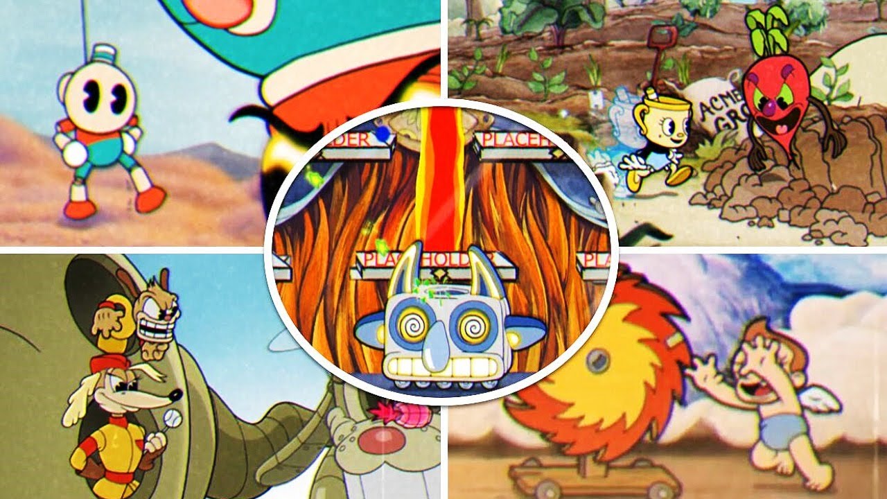 Cuphead + DLC All Secret Boss Phases and Unused Contents