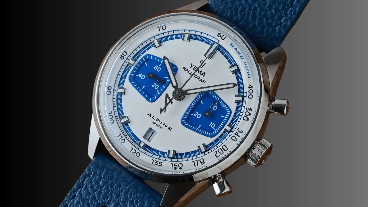 Yema Rallygraf Alpine Cup Chronograph – возрождение французского гоночного духа |