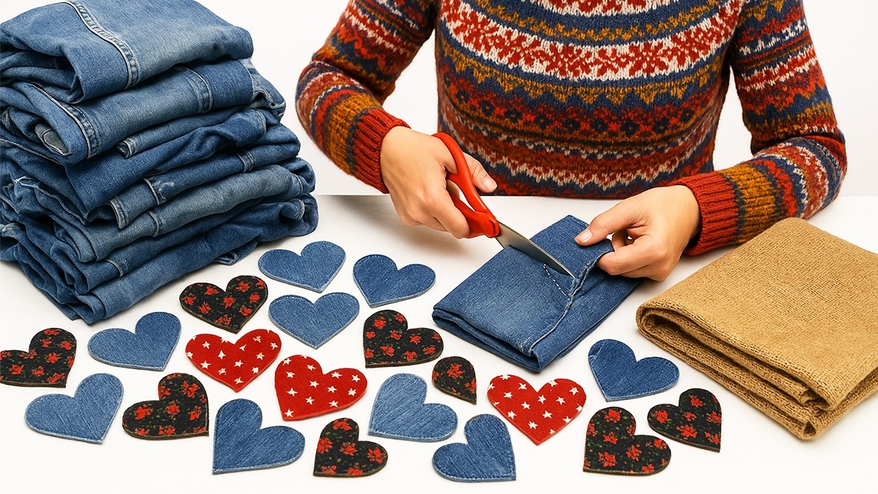 Turning Old Jeans and Jute into Beautiful New Creations! 2 Super Ideas