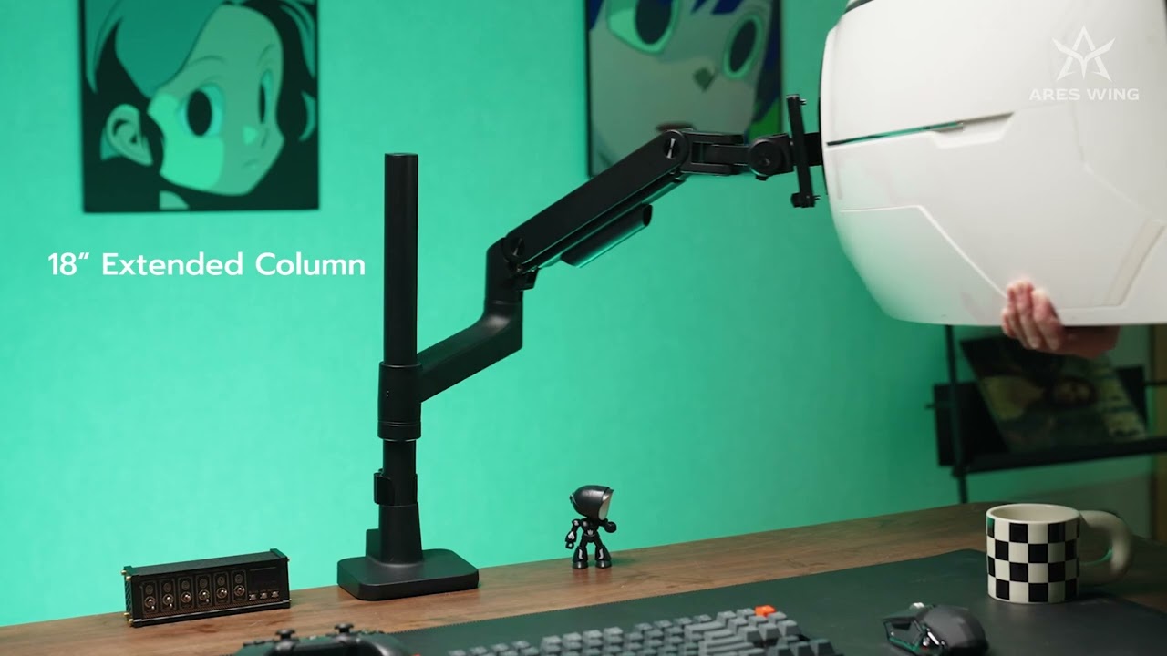 $79.99 Get ARES WING Ultrawide Monitor Arm with 18