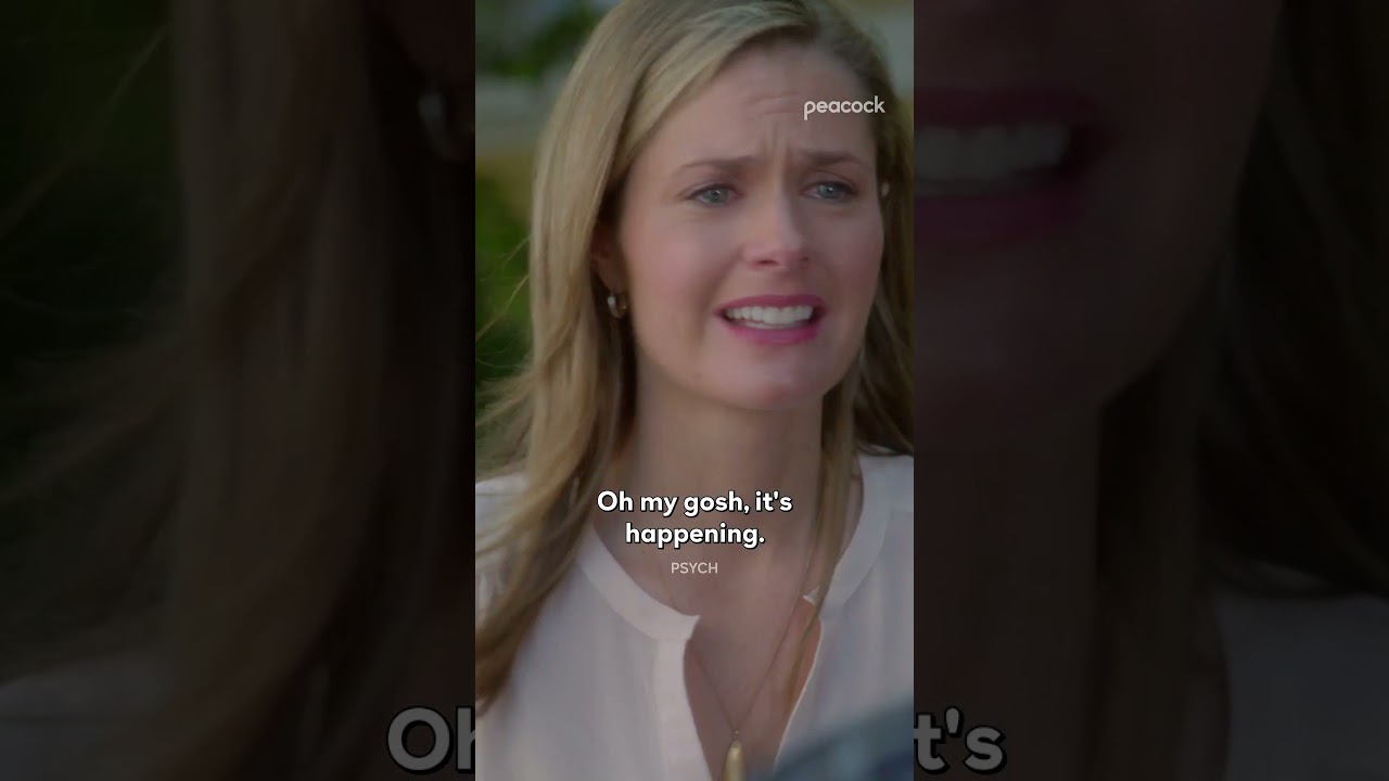 Don't have to be psychic to know she was gonna say yes! #Psych #ShawnSpencer #JulietPsych #Shorts