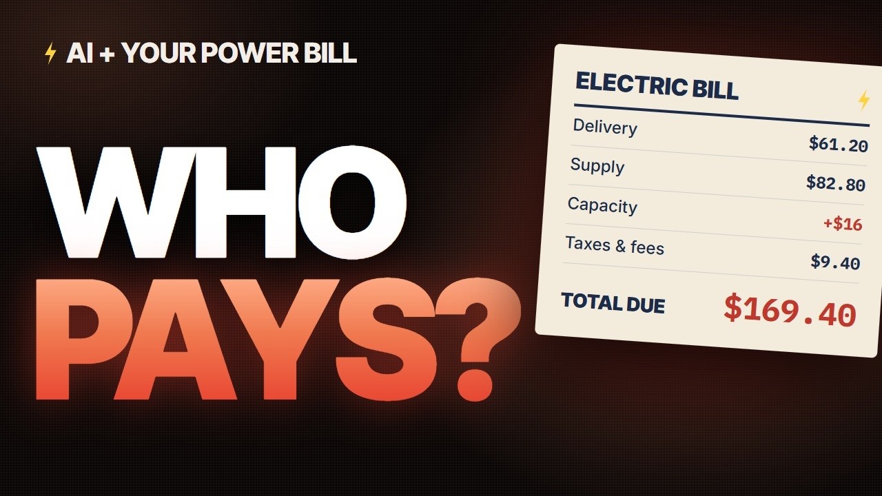 AI Is Raising Your Electric Bill  Here's the Math